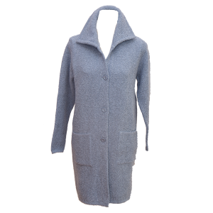 Knitted Coat with Pockets