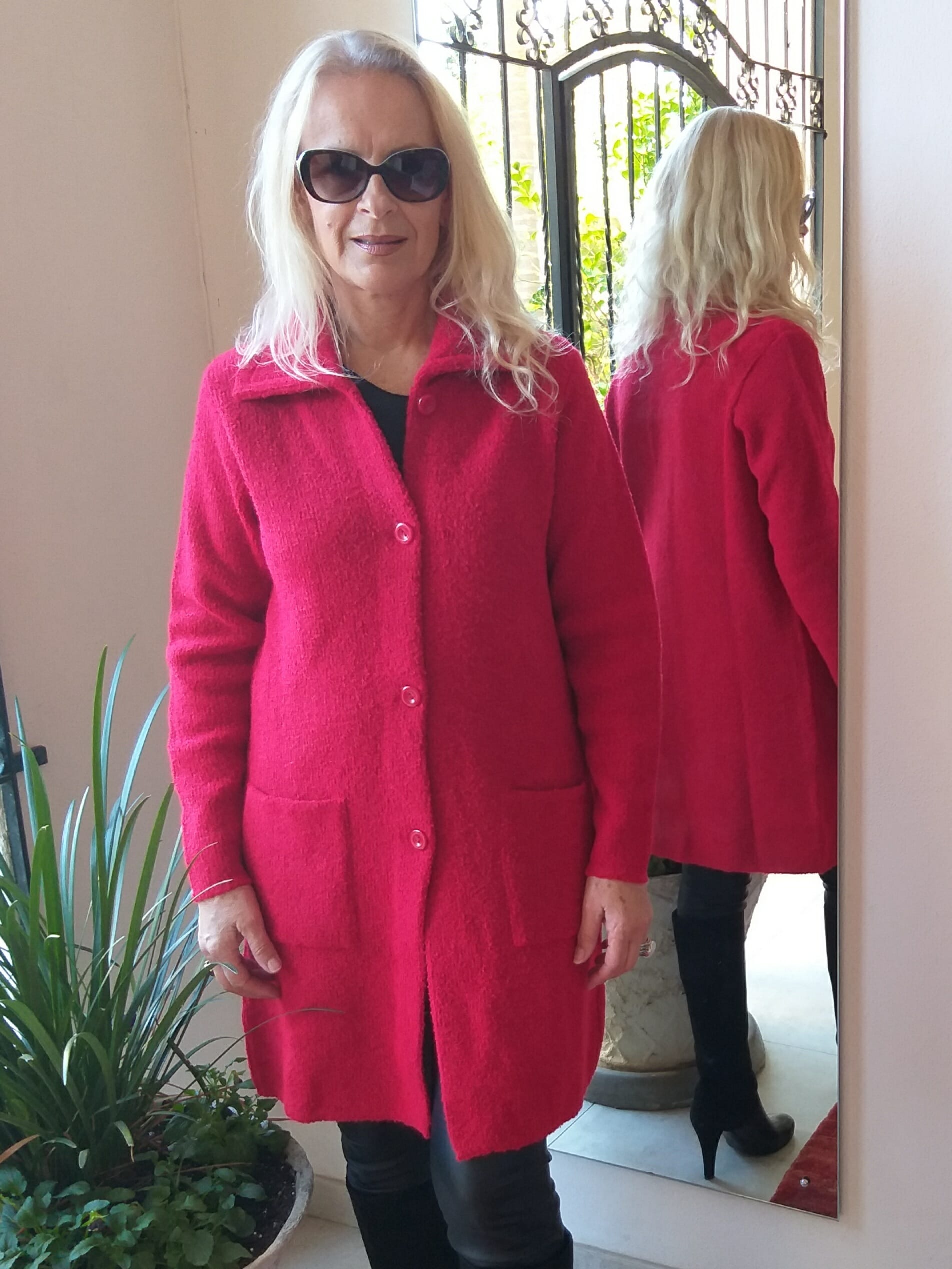 Red coat